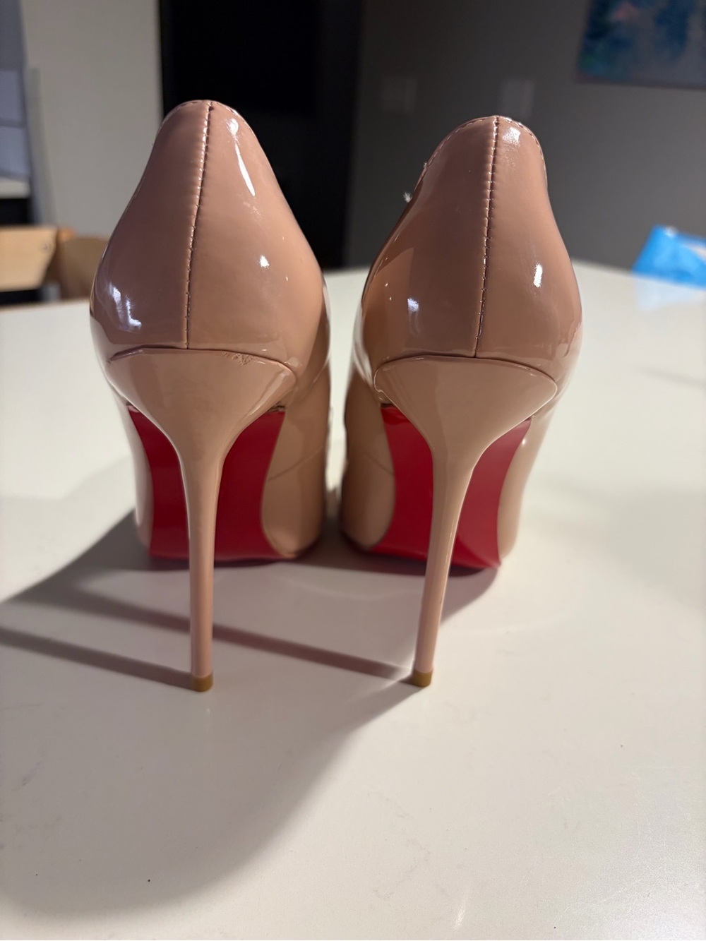 Christian Louboutin So Kate Patent Stiletto Pumps with Red Sole 38